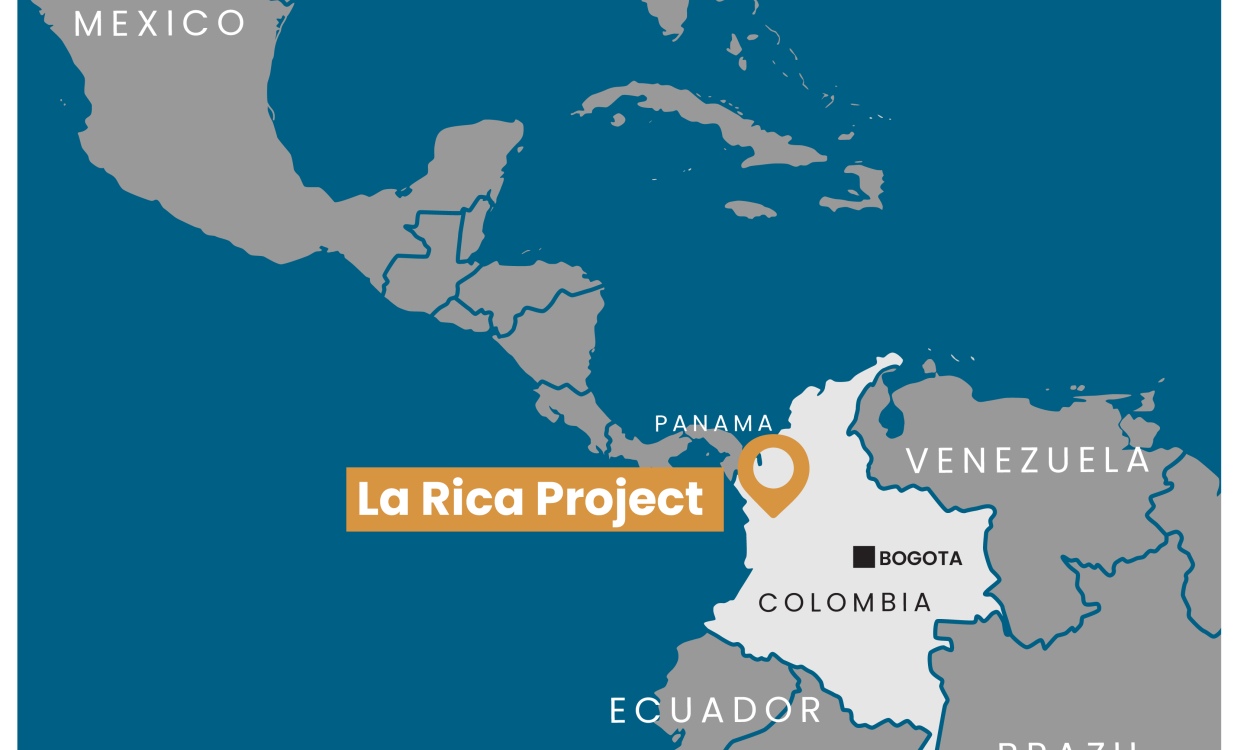 La Rica Map